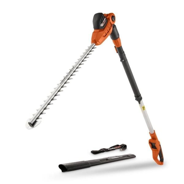 Powerplus Dual Power Batteri Hækkeklipper POWDPG75380 - 40V. Uden batteri eller oplader. 600 mm kniv. 20 mm afstand.