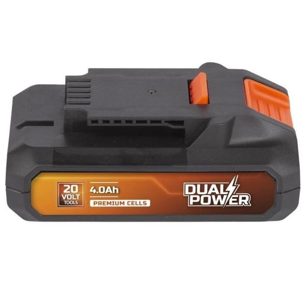 Dubbelströmsbatteri 20V POWDP9024 - för 20V sladdlösa gör-det-själv-verktyg - Strömindikator med LED. Plattform
