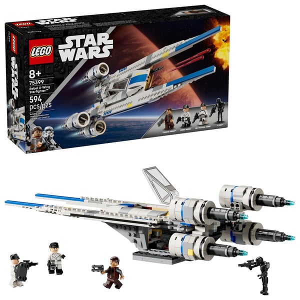 LEGO STAR WARS 75399 Kapinallisten U-siipinen tähtihävittäjä