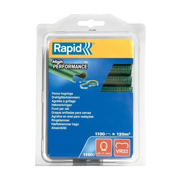 Verkkoniitit - RAPID - VR22 Vihreä - Läpipainopakkaus 1100