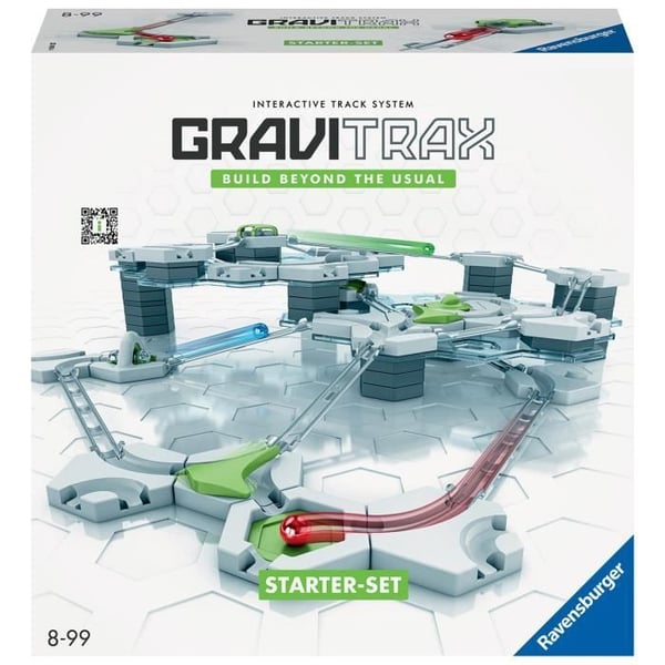 Gravitrax Starter Set 122 dele. Kuglebane. Kreativt byggespil. Fra 8 år. 22410. Ravensburger