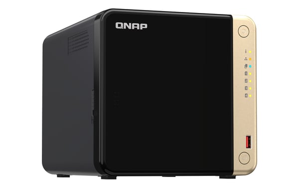 QNAP TS-464 NAS Tower Intel® Celeron® N5095 8 GB DDR4 QNAP QTS Sort