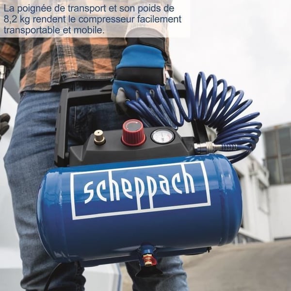 6L Kompressori - HC06 - Scheppach