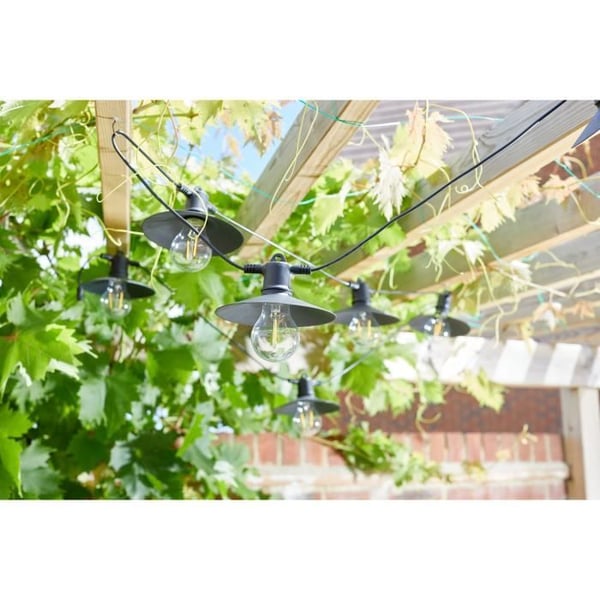 Vivo 365 20L aurinkokennovalosarja - SMART SOLAR - 8 lämpimän valkoista LED-lamppua - 365 Solar -teknologia