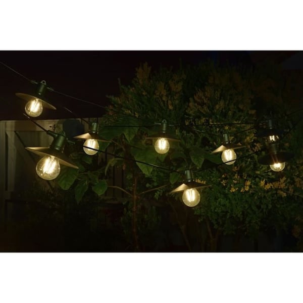 Vivo 365 20L aurinkokennovalosarja - SMART SOLAR - 8 lämpimän valkoista LED-lamppua - 365 Solar -teknologia