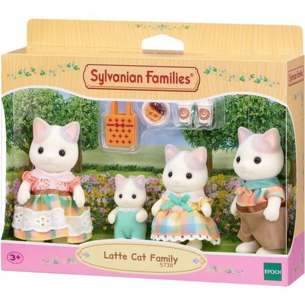 SYLVANIAN FAMILIES 5738 - Latte Cat-familjen