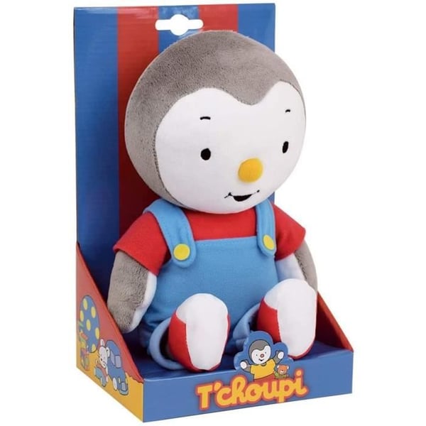 T'choupi plyslegetøj - JEMINI - Ca. 30 cm - Polyester - Blandet