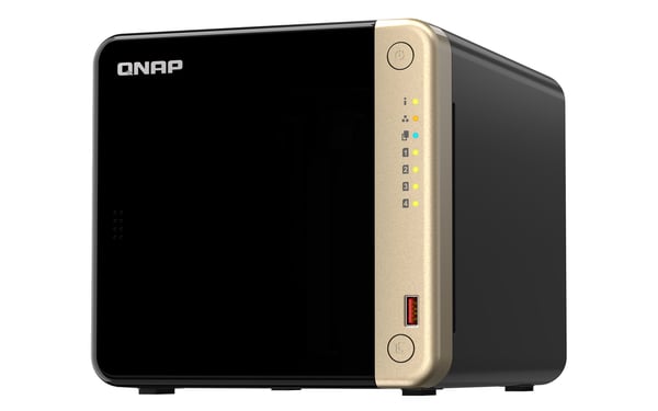 QNAP TS-464 NAS Tower Intel® Celeron® N5095 8 GB DDR4 QNAP QTS Sort