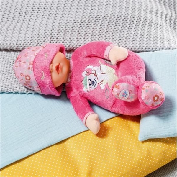 Baby Born - Sleepy - Mjuk docka med inbyggd skallra - Rosa - 30 cm - Från 3 år