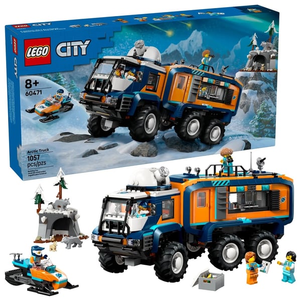LEGO CITY 60471 Arktinen Tutkimusmatkailija Tiedelaboratorion Kuorma-auto