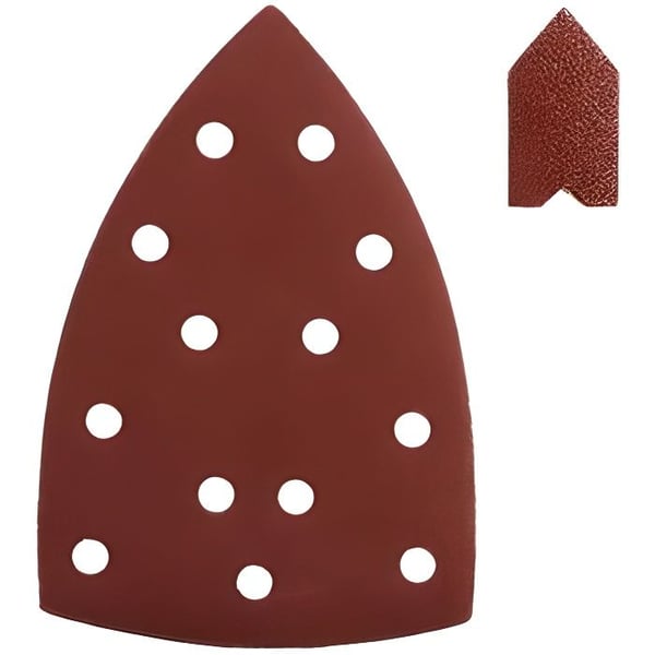RYOBI - Assortiment af 20 slibemidler til EPS80RS / R12PSL13S / RPS100 / RPS80 / RPS70 slibemaskiner (10 trekanter + 10 fingre) - SPS20A