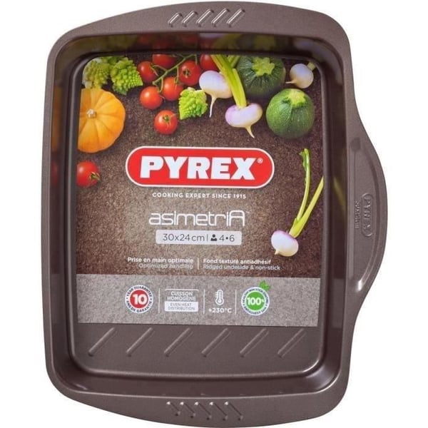 Ugnsform - PYREX - 1452052 - Rektangulär - Stål - 30 x 24 cm