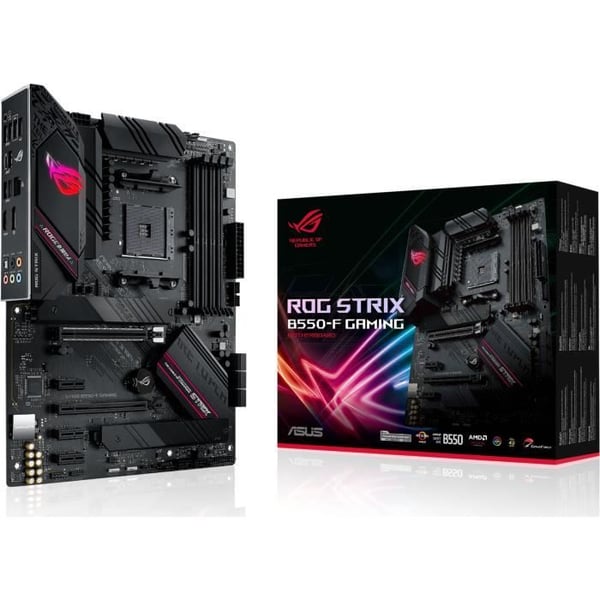 Moderkort - ASUS - ROG STRIX B550-F GAMING - AMD B550 - AM4 ATX-kortplats