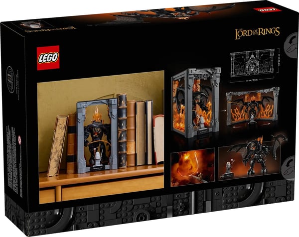 LEGO ICONS 10367 Sagan om ringen: Balrog-bokhörnan