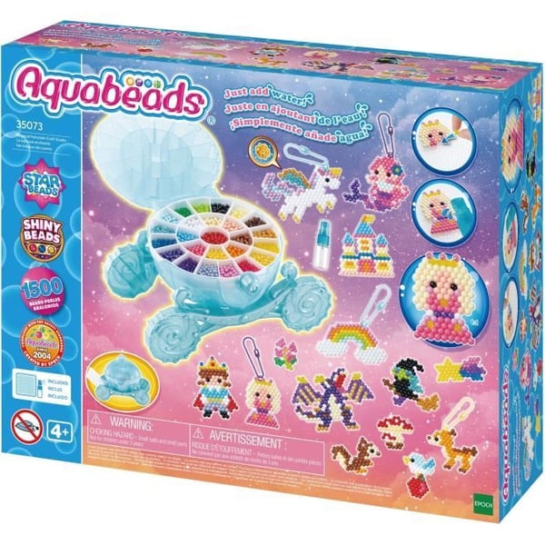Den förtrollade vagnen - AQUABEADS - 35073 - 1500 pärlor för magiska skapelser
