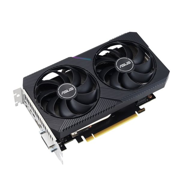 Grafikkort - ASUS - Dobbelt - RTX 3050 - 8 GB GDDR6 - PCI Express 4.0 - Opløsning 7680x4320