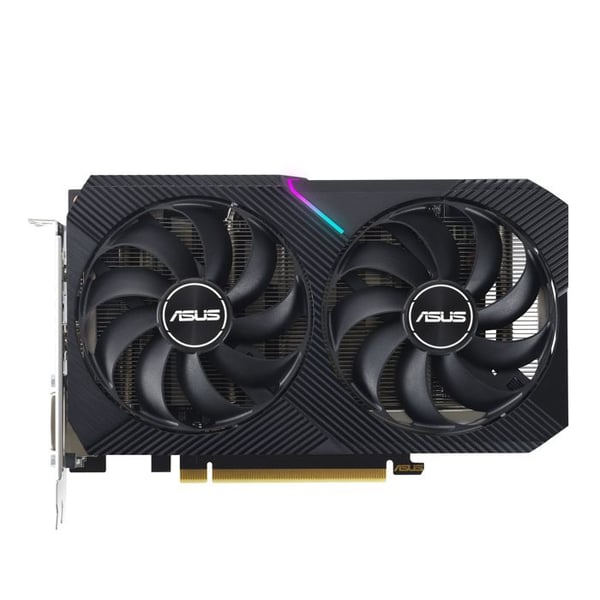 Grafikkort - ASUS - Dobbelt - RTX 3050 - 8 GB GDDR6 - PCI Express 4.0 - Opløsning 7680x4320