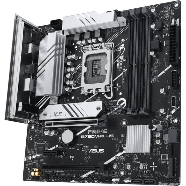 Moderkort - ASUS - PRIME B760M-PLUS - Intel B760 LGA 1700 micro ATX