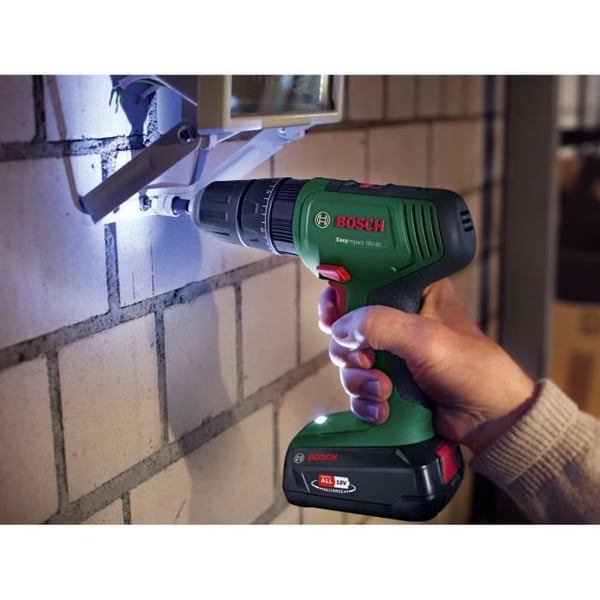 Bosch Home and Garden 06039D810D 18 V 1,5 Ah Li-ion -akkuiskuporakone + 2 akkua + laturi.