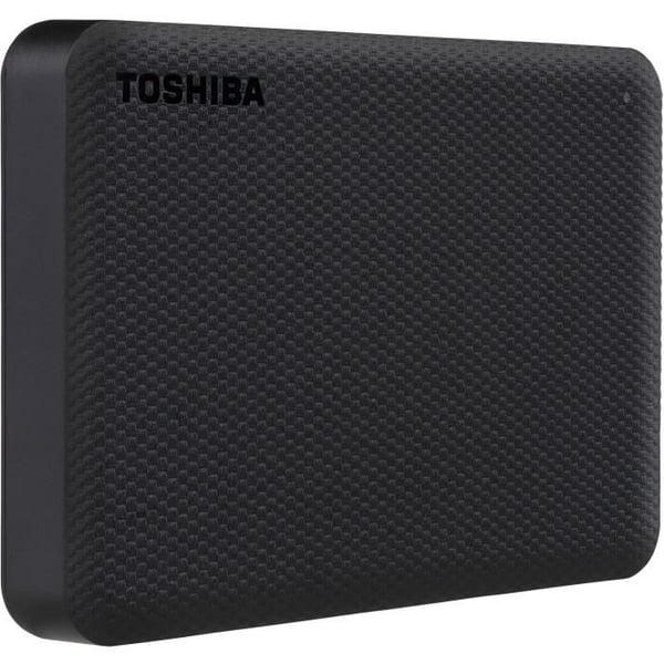 Ekstern harddisk - TOSHIBA - CANVIO ADVANCE - 4 TB - Sort - USB 3.2 Gen 1