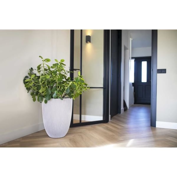 CAPI EUROPE GROOVE maljakko - Norsunluu - 46x58 cm - 100% kierrätettävä