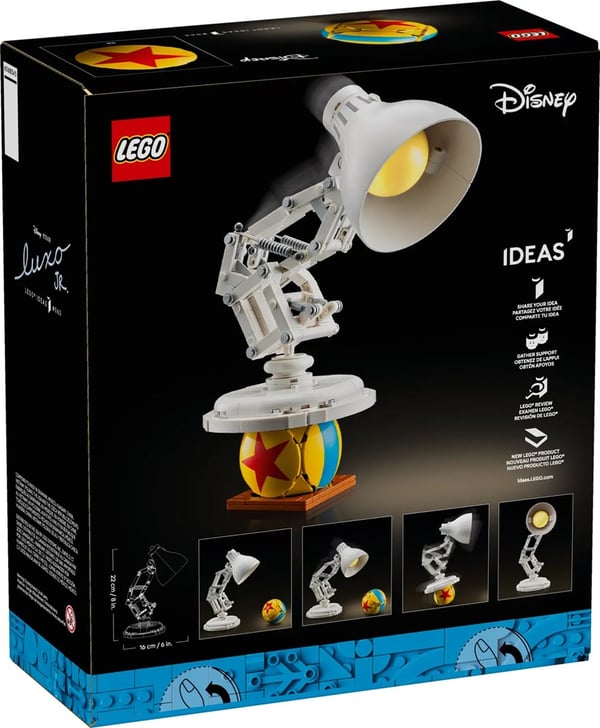 LEGO IDÉER 21357 Disney Pixar Luxo Jr.