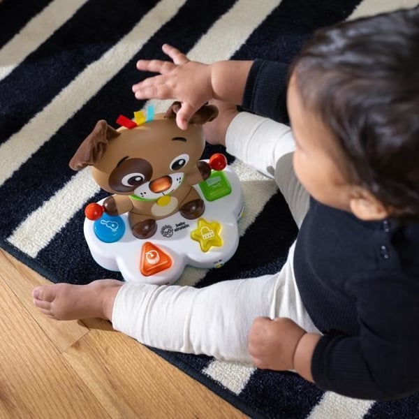 BABY EINSTEIN DEAN hunden - Multisensorisk udviklingslegetøj. Lærer farver. Former. Musik. Flersproget 6M+