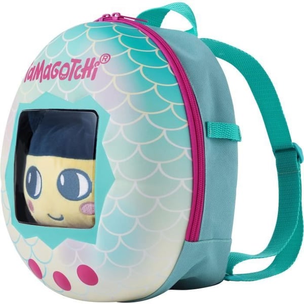 Reppu ja sen 3-in-1 pehmolelu - BANDAI - Tamagotchi - 90779