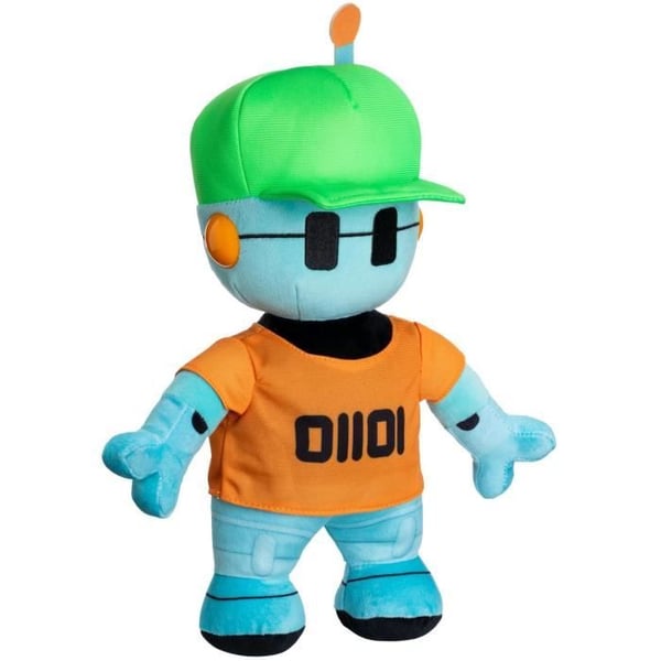 Stor plyschleksak - BANDAI - Stumble Guys - Robotkillen - 30 cm