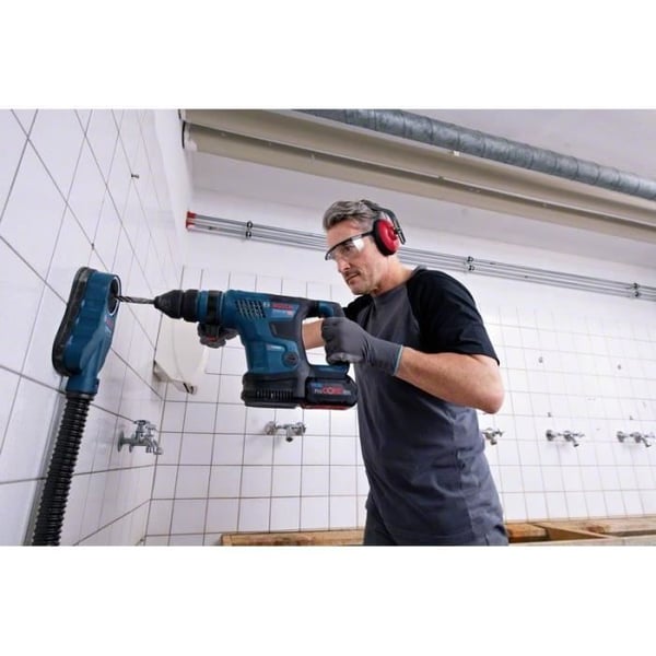 Akku SDS-Plus slagboremaskine Biturbo GBH 18V-34 CF 18 V 5,8J (uden batteri eller oplader) i standardkuffert - BOSCH - 0611914001