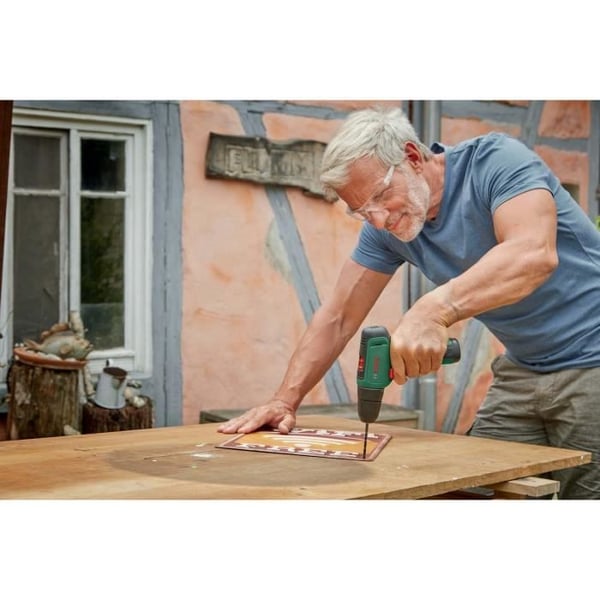 Bosch Akku-boremaskine - EasyDrill 1200 - Træ - 12V - 10mm - 2 hastigheder