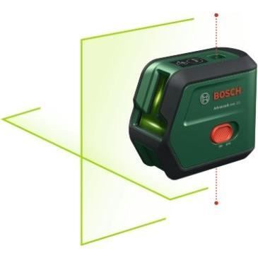 Bosch Laserlinjer AdvancedLevel 2 - Grön
