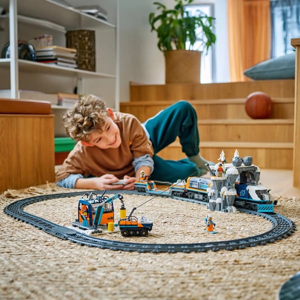 LEGO CITY 60470 Opdagelsesrejsendes Polarekspresstog