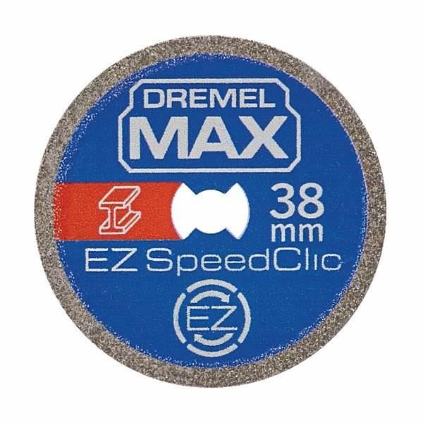 Dremel Max S456 EZ SpeedClic skæreskive med høj holdbarhed - ø38 mm til metaller