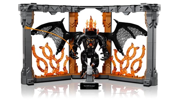 LEGO ICONS 10367 Sagan om ringen: Balrog-bokhörnan