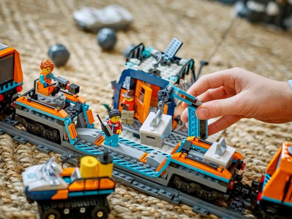 LEGO CITY 60470 Opdagelsesrejsendes Polarekspresstog