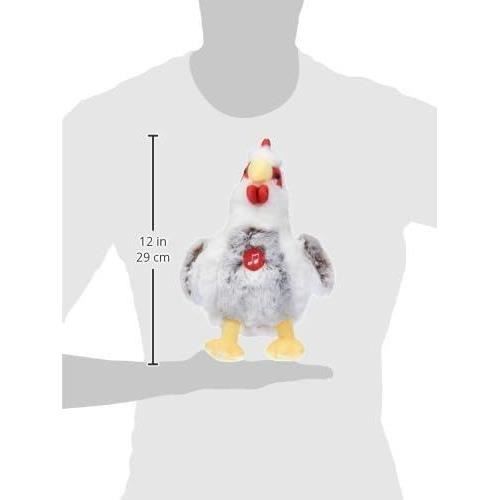 Rød Høne Plys med Lyd - GIPSY TOYS - 22 cm