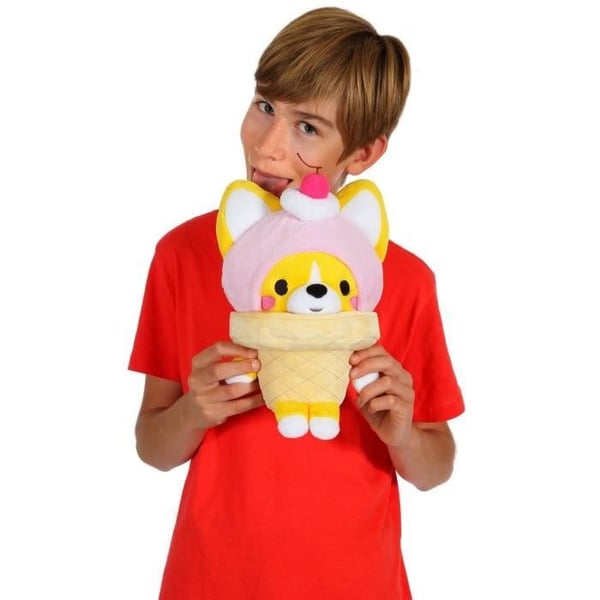 Little Corgi Cuties tøjdyr - GIPSY TOYS - 30 cm - Is