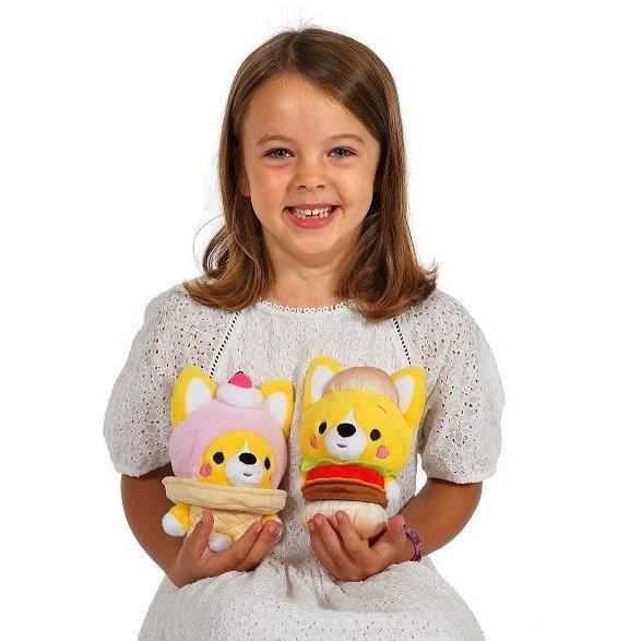 Little Corgi Cuties tøjdyr - GIPSY TOYS - 20 cm - Is