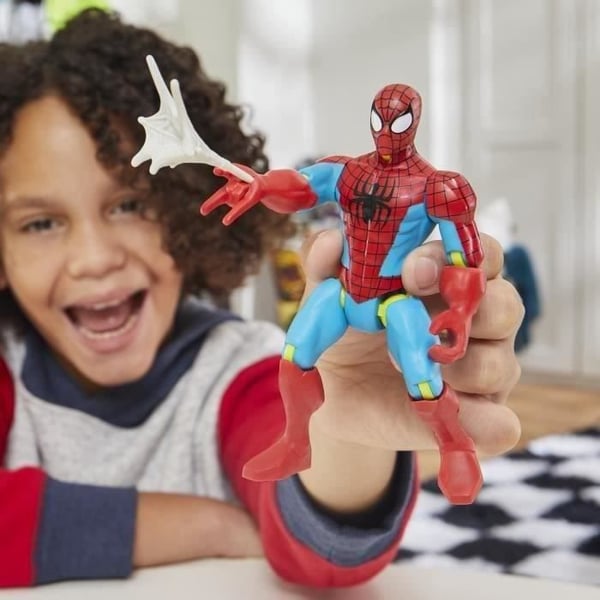 MixMashers Spider-Man. 12 cm anpassningsbar figur att mixa och matcha med tillbehör. Marvel. Från 4 år