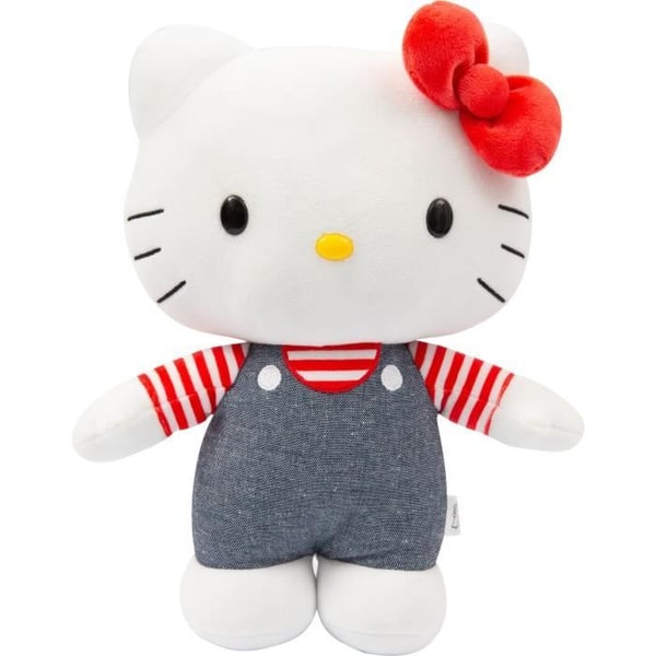 Gosedjur - GPTOYS - HELLO KITTY - HKT133 - Jeansblå modell - 30 cm - Från 3 år