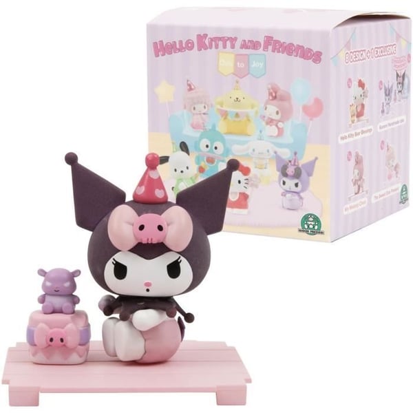 Figur + tilbehør - GPTOYS - HELLO KITTY - HKT36 - Ode to Joy-serien - Tilfældig model - 6,5 cm - Fra 3 år