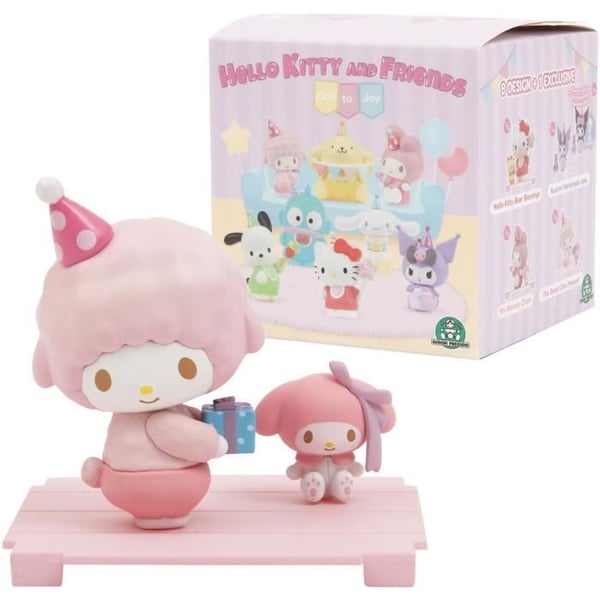 Figur + tilbehør - GPTOYS - HELLO KITTY - HKT36 - Ode to Joy-serien - Tilfældig model - 6,5 cm - Fra 3 år