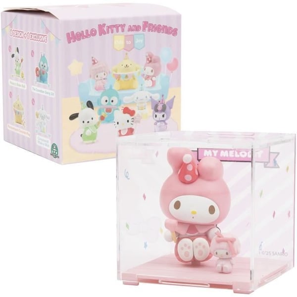 Figur + tilbehør - GPTOYS - HELLO KITTY - HKT36 - Ode to Joy-serien - Tilfældig model - 6,5 cm - Fra 3 år