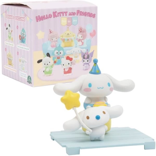 Figur + tilbehør - GPTOYS - HELLO KITTY - HKT36 - Ode to Joy-serien - Tilfældig model - 6,5 cm - Fra 3 år