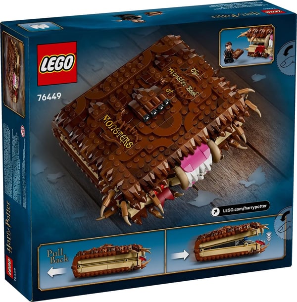LEGO HARRY POTTER 76449 Tuggande Monster Monsterbok