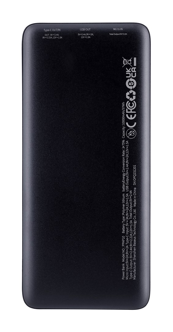 Baseus AirPow 10000 mAh Sort