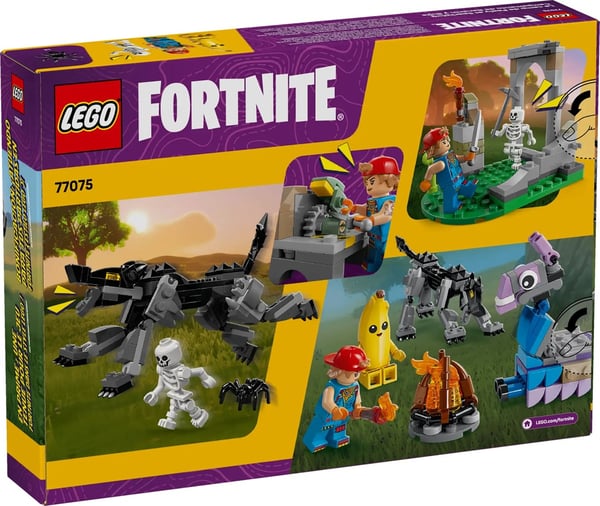 LEGO FORTNITE 77075 Peely & Sparkpluggs Läger