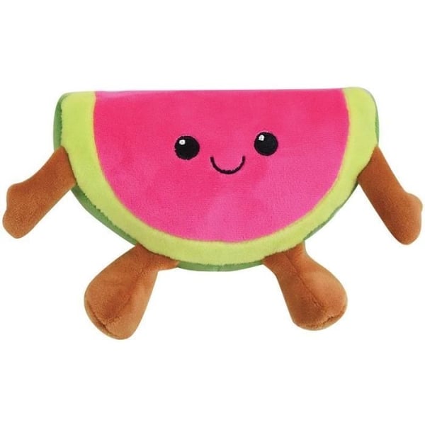JEMINI Fruitys kasse med 6 meget bløde frugt- og grøntsagsbamser +/- 17 cm