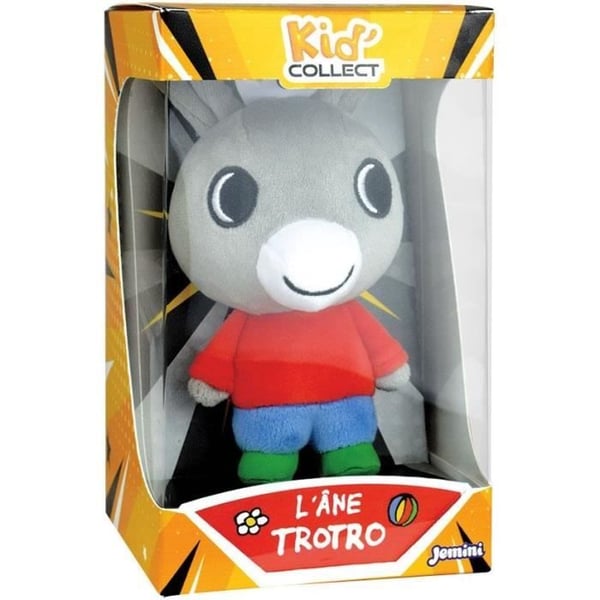 Trotro Æsel Samlerplyslegetøj - JEMINI - TROTRO - Kid'collect +/- 13 cm
